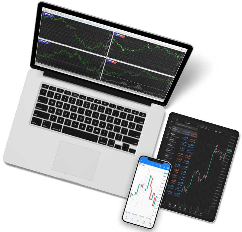 MetaTrader 5 on MacBook, iPad, and iPhone
